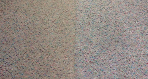 Before and After carpet cleaning